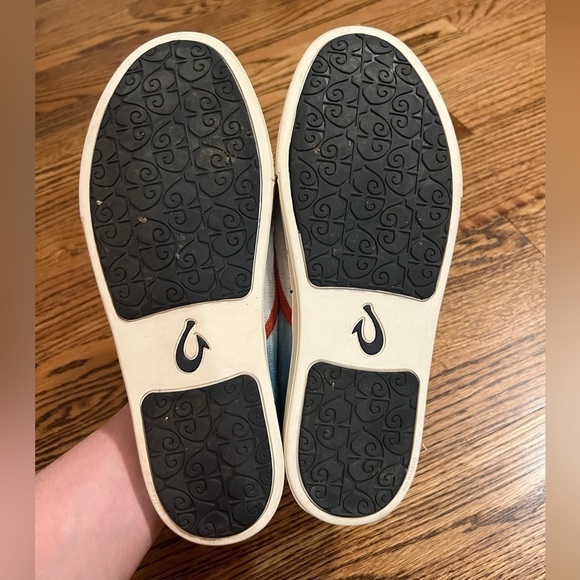 Olukai | Pehuea Limited Edition Slip On Sneakers Hawaiian Blue Tie Dye‎ US 9 - Picture 3 of 7